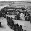 Scottish Red Cross Society Tor-na-Dee Sanatorium, Binghill Road, Milltimber.  Oblique aerial photograph taken facing north-west.  This image has been produced from a crop marked negative.