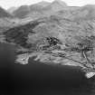 Ballachulish and Stob Coire nan Lochan.  Oblique aerial photograph taken facing east.