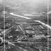 Stewarts and Lloyds Ltd. Phoenix Tube Works, Dalmarnock Road, Glasgow.  Oblique aerial photograph taken facing west.  This image has been produced from a crop marked negative.