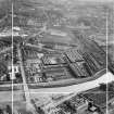 Stewarts and Lloyds Ltd. Phoenix Tube Works, Dalmarnock Road, Glasgow.  Oblique aerial photograph taken facing south.  This image has been produced from a crop marked negative.