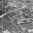 Stewarts and Lloyds Ltd. Phoenix Tube Works, Dalmarnock Road, Glasgow.  Oblique aerial photograph taken facing north-east.  This image has been produced from a crop marked negative.