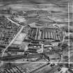 Coatbridge, general view, showing Stewarts and Lloyds Ltd. Works, Souterhouse Road and Barrowfield Street.  Oblique aerial photograph taken facing south.  This image has been produced from a crop marked negative.