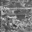 Coatbridge, general view, showing Stewarts and Lloyds Ltd. Calder Tube Works and Main Street.  Oblique aerial photograph taken facing north.  This image has been produced from a crop marked negative.