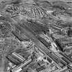 Coatbridge, general view, showing Stewarts and Lloyds Ltd. Calder Tube Works and Calder Street.  Oblique aerial photograph taken facing south-east.