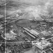 Glasgow, general view, showing Stewarts and Lloyds Ltd. Tollcross Tube Works, Tollcross Road and London Road.  Oblique aerial photograph taken facing south-west.  This image has been produced from a crop marked negative.