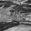 Ballater, general view.  Oblique aerial photograph taken facing north-west.