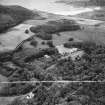 Colonsay House and Gardens, Kiloran and Kiloran Bay, Colonsay.  Oblique aerial photograph taken facing north.  This image has been produced from a crop marked negative.