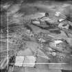 Denny, general view.  Oblique aerial photograph taken facing north.  This image has been produced from a crop marked negative.