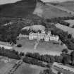 Hydropathic Hotel, Innerleithen Road, Peebles.  Oblique aerial photograph taken facing north.