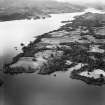 Loch Awe, general view, showing Ardanaiseig House and Ceann Mara.  Oblique aerial photograph taken facing south-west.