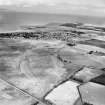 Gullane Golf Course.  Oblique aerial photograph taken facing north.