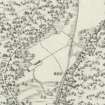 Extract from the 1st Edition of the OS 6-inch map (Inverness Mainland 1881, Sheet XI.10 (Combined)