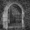 Detail of doorway removed from S Dean Church.