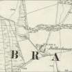 Farm/ mill features depicted on the 1st edition of the OS 6-inch map (Argyllshire, 1869, sheet ccxvi)