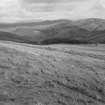 Woden Law, native fort and Roman investing works: eastwards panorama to Cheviot and The Schill. I