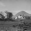 Skye, Broadford Hotel.
General view showing hotel and church.