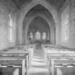 Interior of Biggar Church
View from West showing nave.