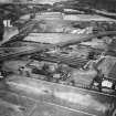 Blantyre Engineering Co. Ltd. Works, John Street and Craighead Viaduct, Blantyre.  Oblique aerial photograph taken facing east.