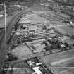 Blantyre Engineering Co. Ltd. Works, John Street, Blantyre.  Oblique aerial photograph taken facing south-east.  This image has been produced from a crop marked negative.