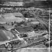 Blantyre, general view, showing Blantyre Engineering Co. Ltd. Works, John Street and Blantyre Public Park.  Oblique aerial photograph taken facing north-west.  This image has been produced from a crop marked negative.