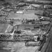 Blantyre Engineering Co. Ltd. Works, John Street and Blantyre Public Park, Blantyre.  Oblique aerial photograph taken facing west.