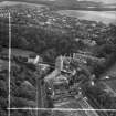 Edinburgh, general view, showing A and R Scott Ltd. West Mills, West Mill Road and Woodhall Road.  Oblique aerial photograph taken facing south-east.  This image has been produced from a crop marked negative.