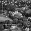 A and R Scott Ltd. West Mills, West Mill Road, Edinburgh.  Oblique aerial photograph taken facing north.  This image has been produced from a crop marked negative.