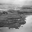 Muirfield Golf Course, Gullane.  Oblique aerial photograph taken facing south.