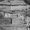 M and C Switchgear Ltd. Kelvinside Works, Kirkintilloch.  Oblique aerial photograph taken facing east.  This image has been produced from a crop marked negative.