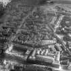 Edinburgh, general view, showing Royal Scottish Museum, Chambers Street and Nicholson Street.  Oblique aerial photograph taken facing south.  This image has been produced from a damaged negative.