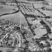 Bearsden, general view, showing Schaw Convalescent Home, Drymen Road and Stirling Drive.  Oblique aerial photograph taken facing north.  This image has been produced from a crop marked negative.