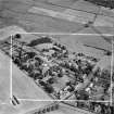 Warriston School Holmpark, Ballplay Road, Moffat.  Oblique aerial photograph taken facing north-east.  This image has been produced from a crop marked negative.