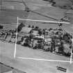 Warriston School Holmpark, Ballplay Road, Moffat.  Oblique aerial photograph taken facing east.  This image has been produced from a crop marked negative.