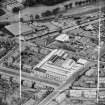 Lawside Engineering and Foundry Co. Ltd. and McGregor and Balfour Ltd. North Tay Works, Loon's Road, Dundee.  Oblique aerial photograph taken facing north-west.  This image has been produced from a crop marked negative.