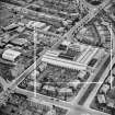 Lawside Engineering and Foundry Co. Ltd. and McGregor and Balfour Ltd. North Tay Works, Loon's Road, Dundee.  Oblique aerial photograph taken facing north-east.  This image has been produced from a crop marked negative.