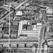 Lawside Engineering and Foundry Co. Ltd. and McGregor and Balfour Ltd. North Tay Works, Loon's Road, Dundee.  Oblique aerial photograph taken facing north.  This image has been produced from a crop marked negative.