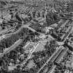 Glasgow, general view, showing Botanic Gardens and Fergus Drive.  Oblique aerial photograph taken facing east. 