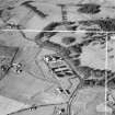 Cochno Filters, Cochno Road, Cochno.  Oblique aerial photograph taken facing north.  This image has been produced from a crop marked negative.