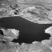 Burncrooks Reservoir, Kilpatrick Hills.  Oblique aerial photograph taken facing north. 