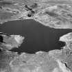 Burncrooks Reservoir, Kilpatrick Hills.  Oblique aerial photograph taken facing north. 