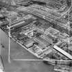 Glasgow, general view, showing Mechans Ltd. Scotstoun Ironworks, South Street and Earl Street.  Oblique aerial photograph taken facing north.  This image has been produced from a crop marked negative.