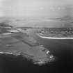 Montrose and Scurdie Ness, general view.  Oblique aerial photograph taken facing north-west.