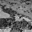 Kinfauns Castle.  Oblique aerial photograph taken facing north.