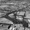 Tollcross Park, Glasgow.  Oblique aerial photograph taken facing west.