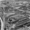 Glasgow, general view, showing Macfarlane, Lang and Co. Victoria Biscuit Works, Clydeford Drive and Clyde Iron Works.  Oblique aerial photograph taken facing south.  This image has been produced from a crop marked negative.
