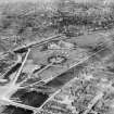 Glasgow Green, Glasgow.  Oblique aerial photograph taken facing east.  This image has been produced from a damaged negative.