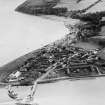 Cromarty, general view, showing Braehead and Gaelic Chapel, The Paye.  Oblique aerial photograph taken facing east.