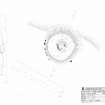 RCAHMS survey drawing: Plan, elevation and sections of Sundayswells ring cairn