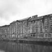 Glasgow, North Spiers Wharf.
General view from South-West of Grain Mills and stores at centre of range.