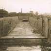 View of dock nearing completion, Elderslie Shipyard, Clydebank. 
'Job No. 168'
d: '7/9/32'
Photographed by John Doig, photographer, Dumbarton Rd, Glasgow

